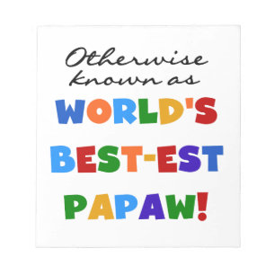 Bloc De Notas Camisetas y regalos más conocidos de Papaw