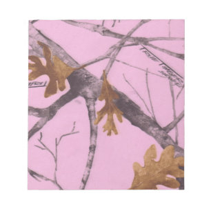 Bloc De Notas Camo rosa