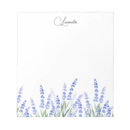 Bloc De Notas Campo de Lavender 2