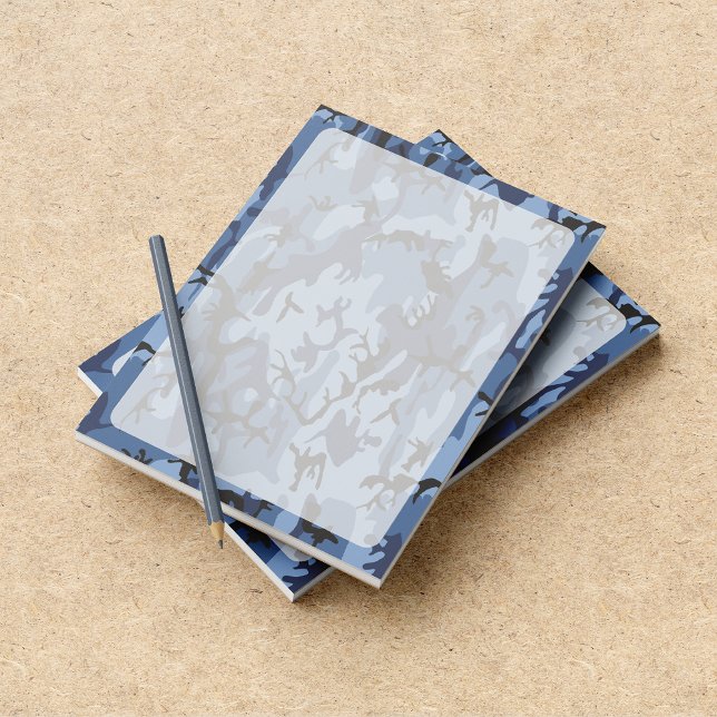 Bloc De Notas Camuflaje azul de la marina, ejército, ejército (Subido por el creador)