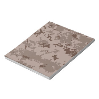 Bloc De Notas Camuflaje del Desierto Marpat del Cuerpo de Marine