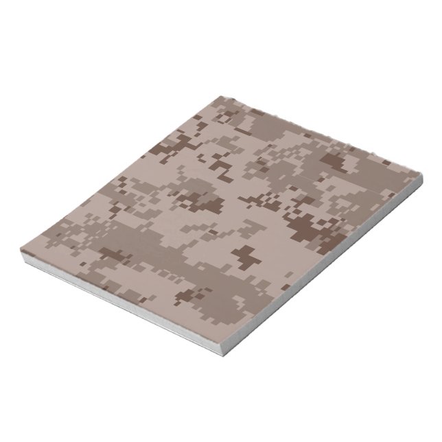 Bloc De Notas Camuflaje del Desierto Marpat del Cuerpo de Marine (Lado Izquierdo)