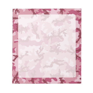 Bloc De Notas Camuflaje rosa