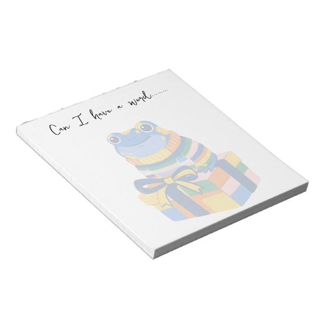 Bloc De Notas Can I have a word..... (Lado Derecho)