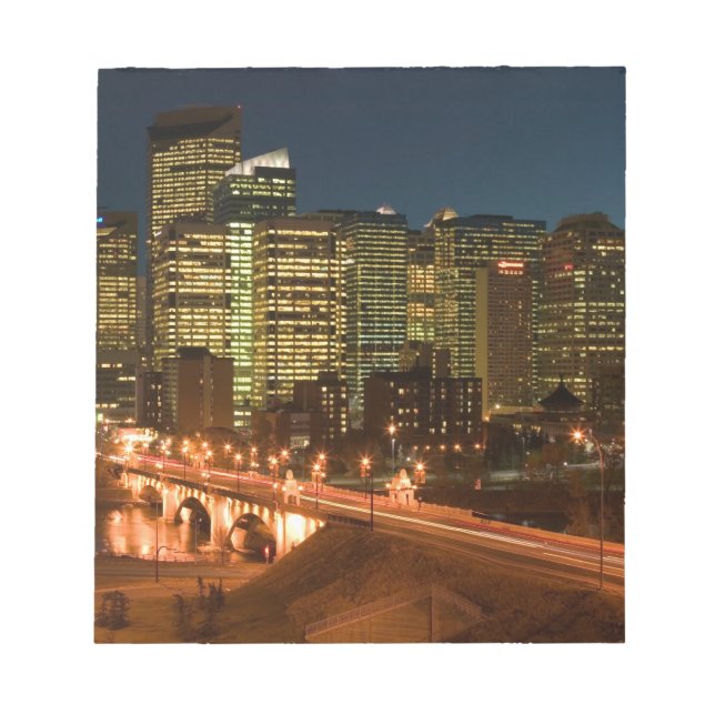 Bloc De Notas Canadá, Alberta, Calgary: Centro de Calgary, (Frente)