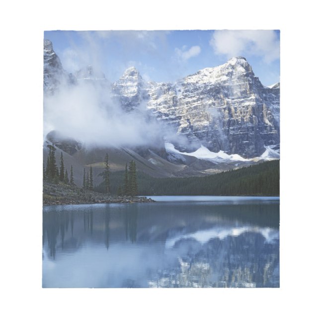 Bloc De Notas Canadá, Alberta, Parque Nacional Banff, Lago (Frente)