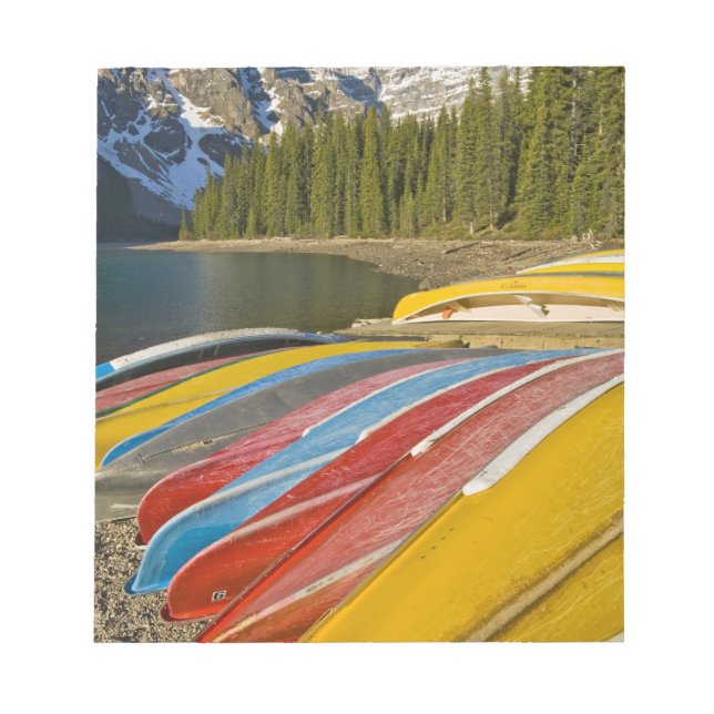 Bloc De Notas Canadá, Alberta, Parque Nacional Banff, Moraine (Frente)