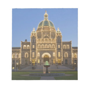 Bloc De Notas Canadá, BC, Victoria, Edificio del Parlamento de B