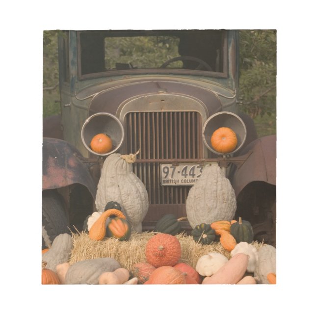 Bloc De Notas CANADÁ, British Columbia, Keremeos. Otoño / (Frente)