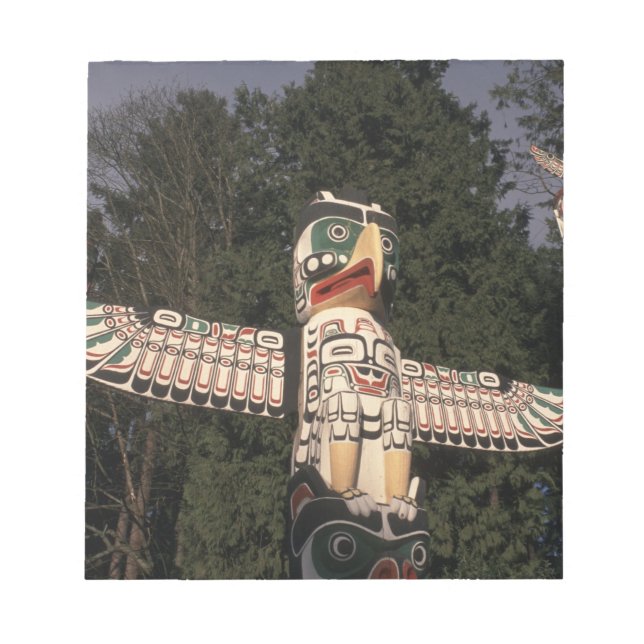 Bloc De Notas Canadá, British Columbia, Vancouver. Nativo (Frente)