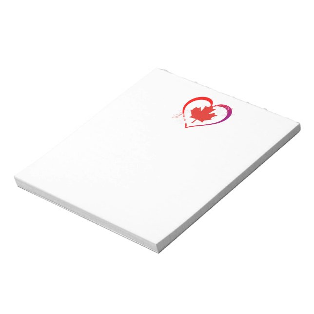 Bloc De Notas Canada Day Notepad (Lado Izquierdo)