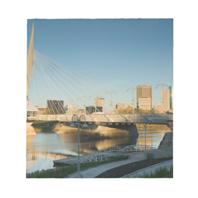 Bloc De Notas CANADÁ, Manitoba, Winnipeg: Esplanade Riel (Frente)
