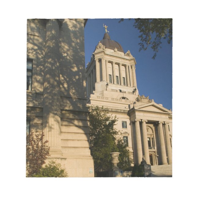 Bloc De Notas Canadá, Manitoba, Winnipeg: Legislativo de Manitob (Frente)