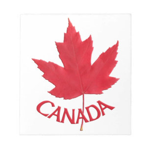 Bloc De Notas Canadá Maple Leaf Souvenir Notepad Regalos de Cana