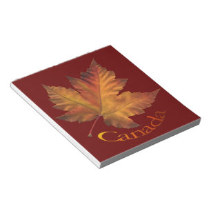 Bloc De Notas Canadá Maple Leaf Souvenir Notepad Regalos de Cana