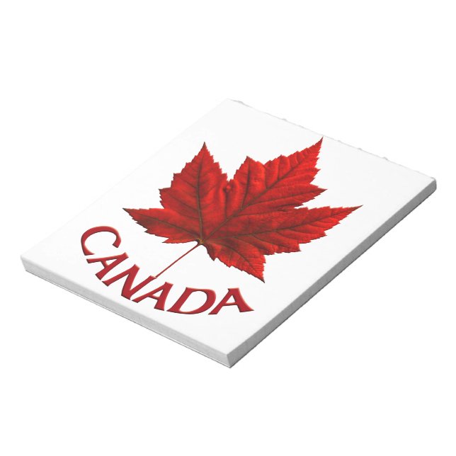 Bloc De Notas Canadá Souvenir Notepad Fun Canada Regalos Notepad (Lado Izquierdo)