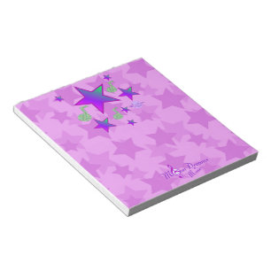 Bloc De Notas Canción de cuna Purple Starlight