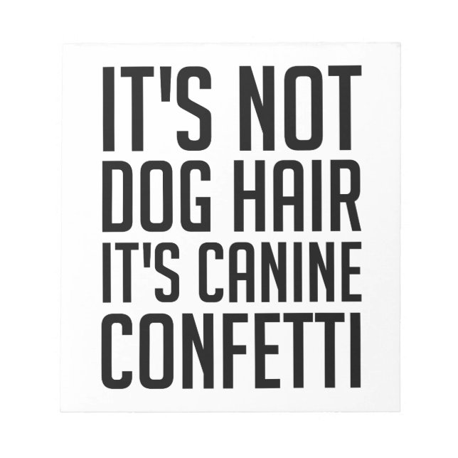 Bloc De Notas Canine Confetti (Frente)