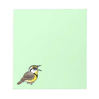 Bloc De Notas Canto del Este de Meadowlark