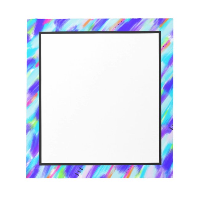 Bloc De Notas Caos de colores (Frente)