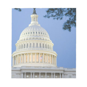 Bloc De Notas Capitolio de EE. UU. al anochecer, Washington D.C.