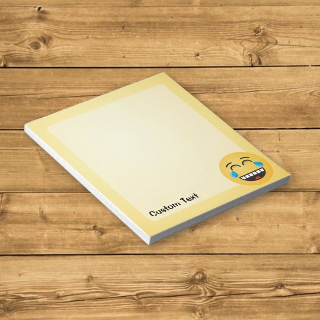 Bloc De Notas Cara con lágrimas de alegría Notepad (Subido por el creador)