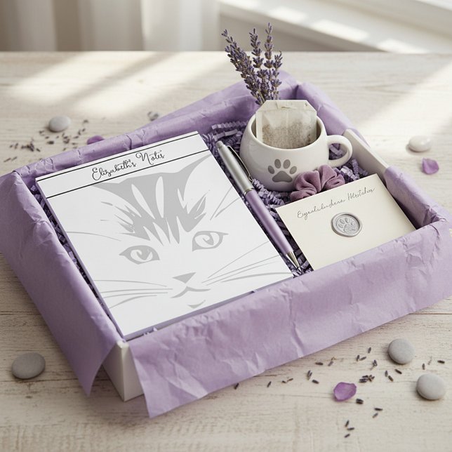 Bloc De Notas Cara de gato personalizada (Subido por el creador)