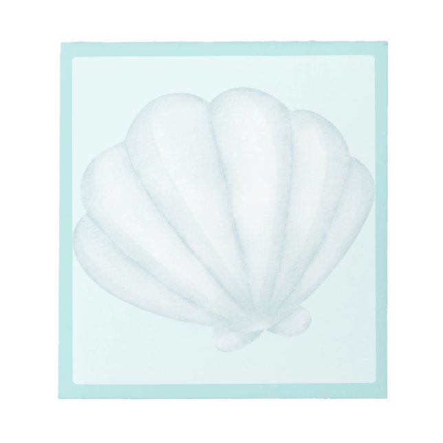 Bloc De Notas Caracola azul cielo (Frente)