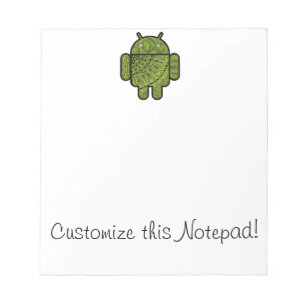 Bloc De Notas Carácter Pancho Doodle para el robot Android™