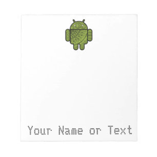 Bloc De Notas Carácter Pancho Doodle para robot Android™