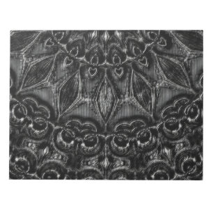 Bloc De Notas Carbón Mandala Notepad