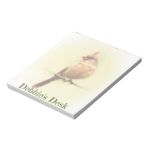 Bloc De Notas Cardinal Songbird