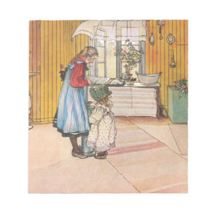 Bloc De Notas Carl Larsson - La cocina 1898