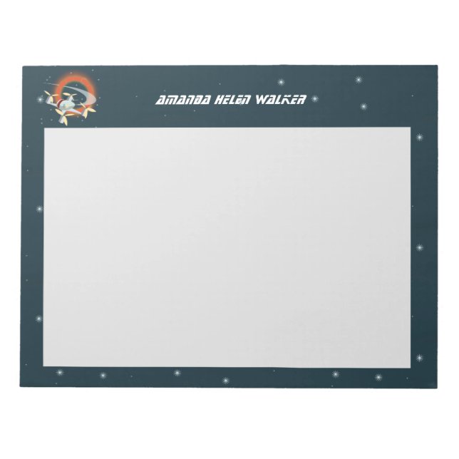 Bloc De Notas Carreras de drones (Frente)