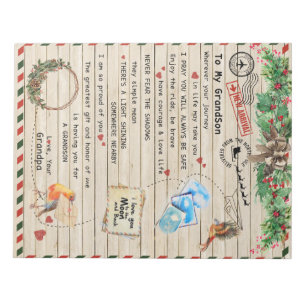 Bloc De Notas Carta Personalizada A Mi Nieto Del Abuelo