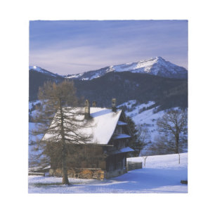 Bloc De Notas Casa de granja y Monte Rigi y Pilatus,