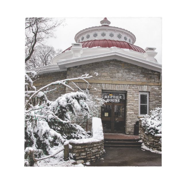 Bloc De Notas Casa de Reptiles del Zoológico de Cincinnati (Frente)