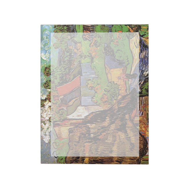 Bloc De Notas Casas en Auvers, Vincent van Gogh. Aldea (Lado Izquierdo)