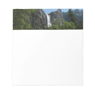 Bloc De Notas Cascada Bridalveil en el Parque Nacional Yosemite