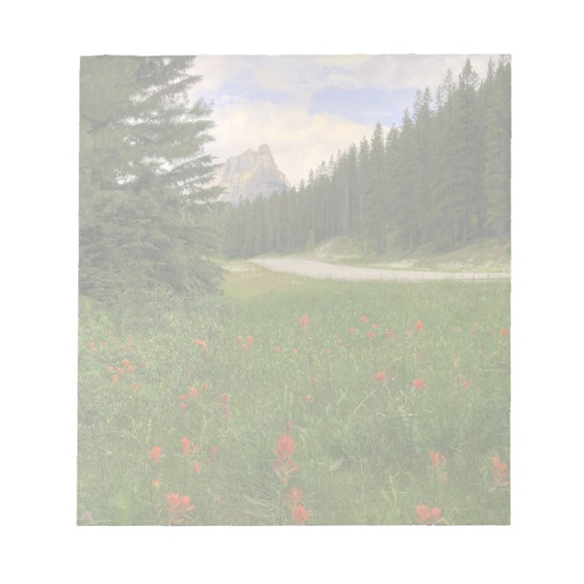 Bloc De Notas Castillo de Montaña Banff (Frente)