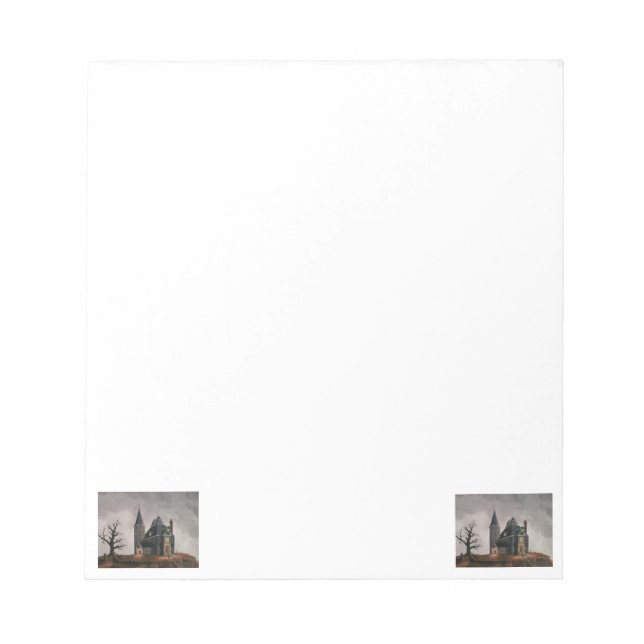 Bloc De Notas Castillo Notepad (Frente)