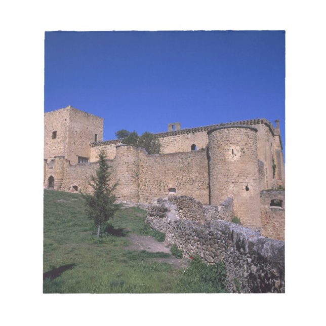 Bloc De Notas Castillo Pedraza, Castilla y León, España (Frente)
