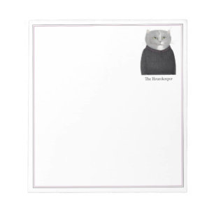 Bloc de notas CAT 5.5x6 de HOUSEKEEPER