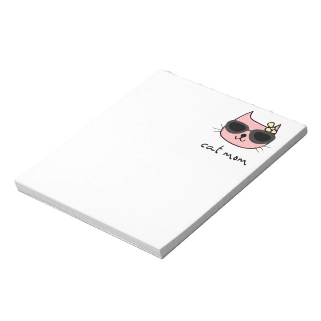 BLOC DE NOTAS CAT MOM CUTE NOTE PAD (Lado Izquierdo)