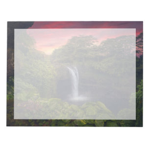 Bloc De Notas Cataratas Cataratas del arcoiris, Hilo, Hawaii