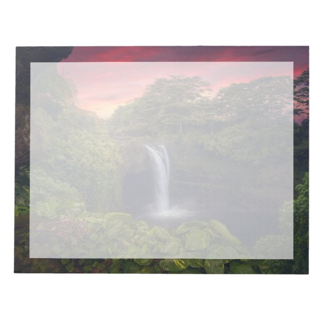 Bloc De Notas Cataratas | Cataratas del arcoiris, Hilo, Hawaii (Frente)