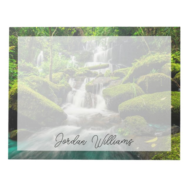 Bloc De Notas Cataratas | Montaña Phu Tub Berk, Tailandia (Frente)