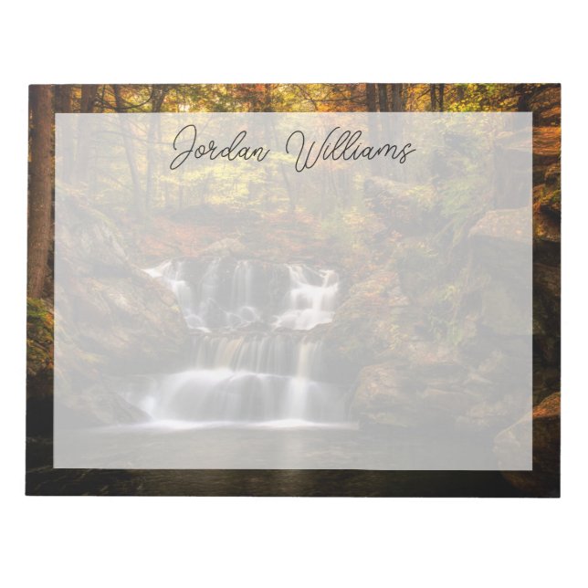Bloc De Notas Cataratas | New England Connecticut (Frente)