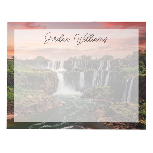 Bloc De Notas Cataratas | Parque nacional de Iguacu (Frente)