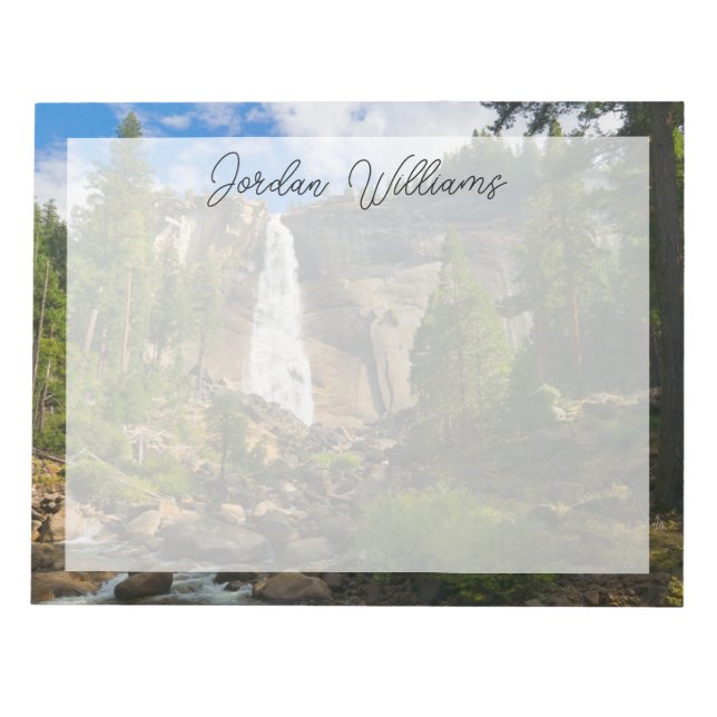 Bloc De Notas Cataratas | Parque nacional Yosemite (Frente)